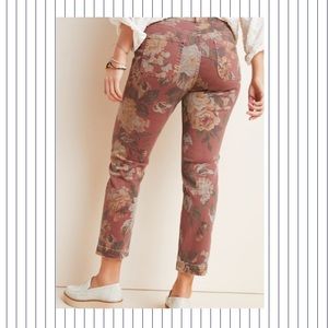 Pilcro Floral Denim